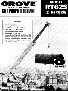 Grove RT62S Specifications