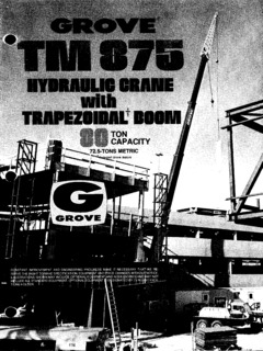 Grove TMS875 Specifications