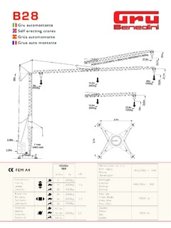 Gru Benedini B28 Specifications
