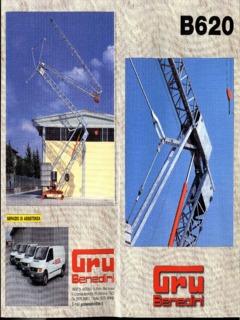 Gru Benedini B620 Specifications
