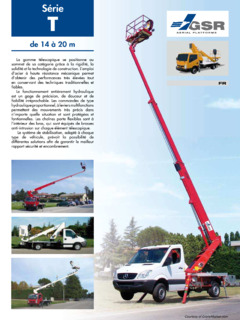 GSR Aerial Platforms E200T Specifications