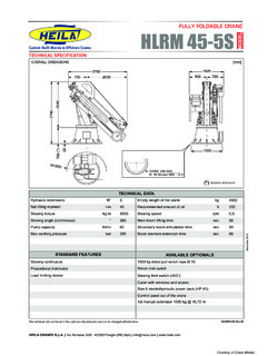 Heila HLRM 45-5S Specifications