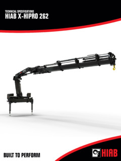 Hiab X-HIPRO 262 E-8 Specifications
