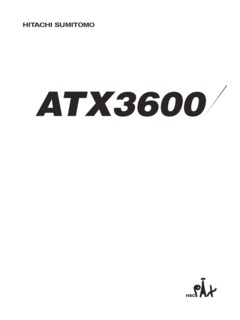 HSC Cranes ATX3600 Specifications