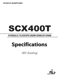 HSC Cranes SCX400T Specifications