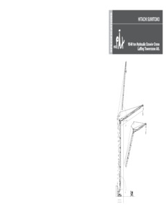 HSC Cranes SCX900-2 Specifications