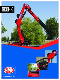 HMF 1830-K Specifications