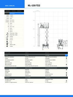 Holland Lift HL-130 T22 Specifications