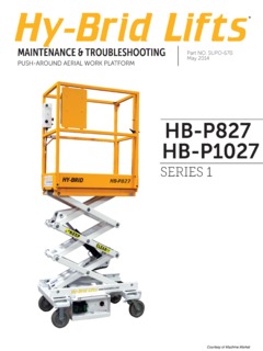 Hy-Brid Lifts HB-P1027 Specifications
