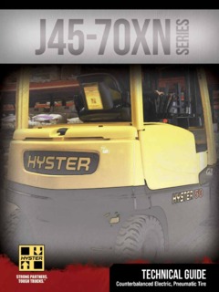 Hyster J60XN Specifications