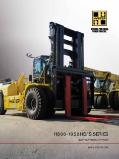 Hyster H1050HD Specifications