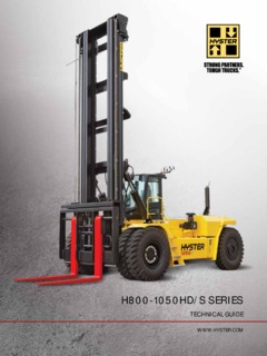 Hyster H1050HD Specifications