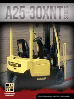 Hyster A30XNT Specifications