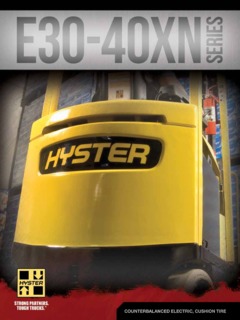 Hyster E35XN Specifications