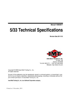 IMT 5/33 Specifications