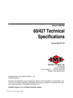 IMT 60/427 Specifications