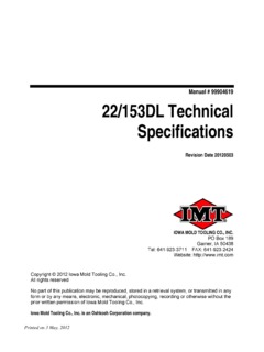 IMT 22/153 DL Specifications