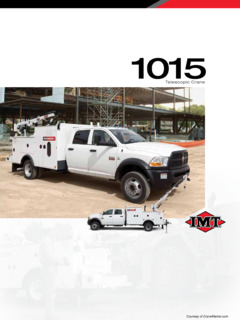IMT 1015 Specifications
