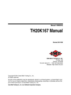 IMT TH20K167 Specifications