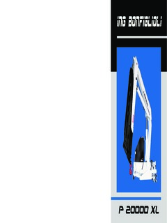 Ing. Bonfiglioli P 20000 XL 4 + JIB 2 Specifications