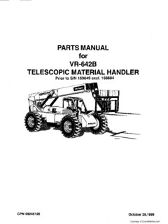 Ingersoll Rand VR-642B Specifications