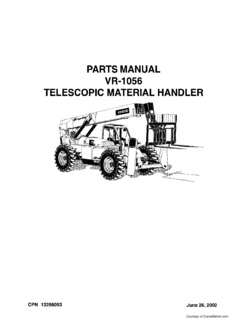 Ingersoll Rand VR-1056 Specifications