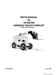Ingersoll Rand VR-70B Specifications