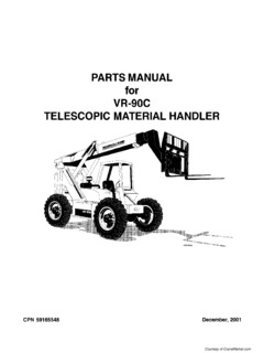 Ingersoll Rand VR-90C Specifications