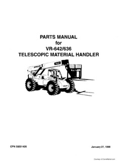 Ingersoll Rand VR-642 Specifications