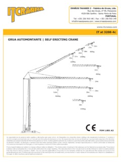ITCRANES IT at 3208-4c Specifications
