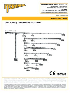 ITCRANES T tf 155-12 160Hp Specifications