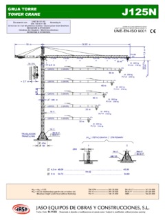Jaso J125N Specifications