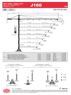 Jaso J160.10 Specifications