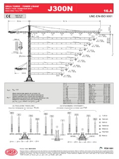 Jaso J300N.16.A Specifications