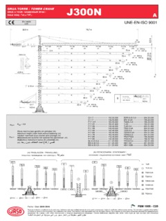 Jaso J300N.A Specifications