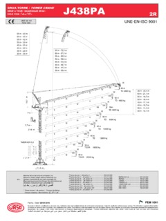 Jaso J438PA.2R Specifications