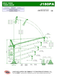 Jaso J180PA Specifications