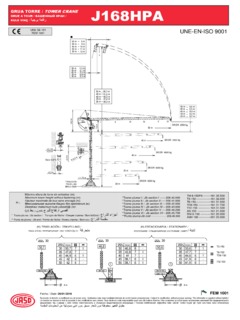 Jaso J168HPA Specifications