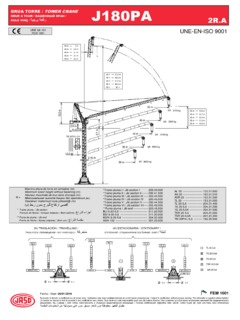 Jaso J180PA.2R.A Specifications