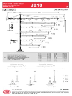 Jaso J210.A Specifications