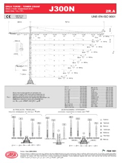 Jaso J300N.2R.A Specifications