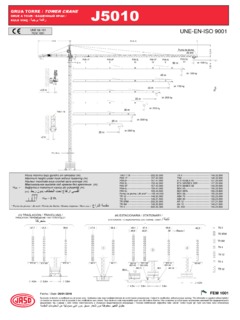 Jaso J5010 Specifications