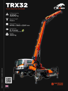 Jekko TRX32 Specifications