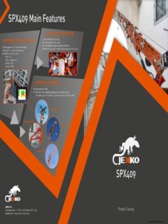 Jekko SPX 409 Specifications