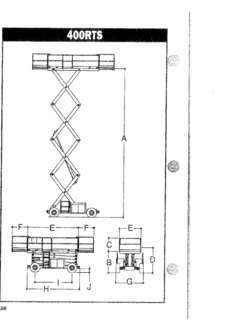 JLG 400RTS Specifications