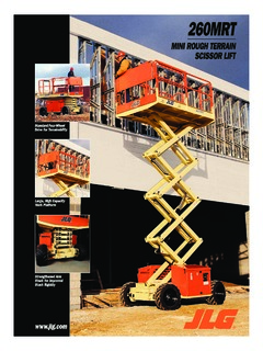 JLG 260MRT Specifications