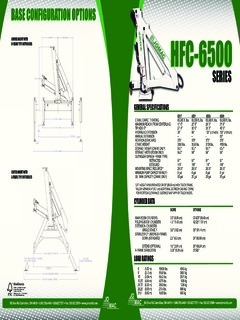 Jomac HFC-6531 Specifications