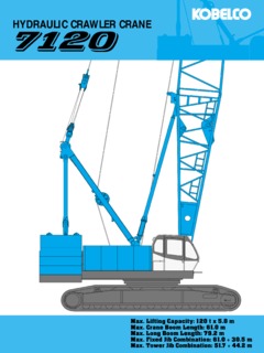 Kobelco 7120-1F Specifications