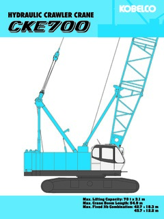 Kobelco CKE700-1F Specifications