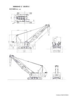 Kobelco BM800HD-2 Specifications